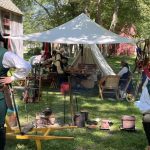 Hessian Encampment at the Park