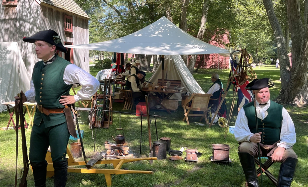 Hessian Encampment at the Park
