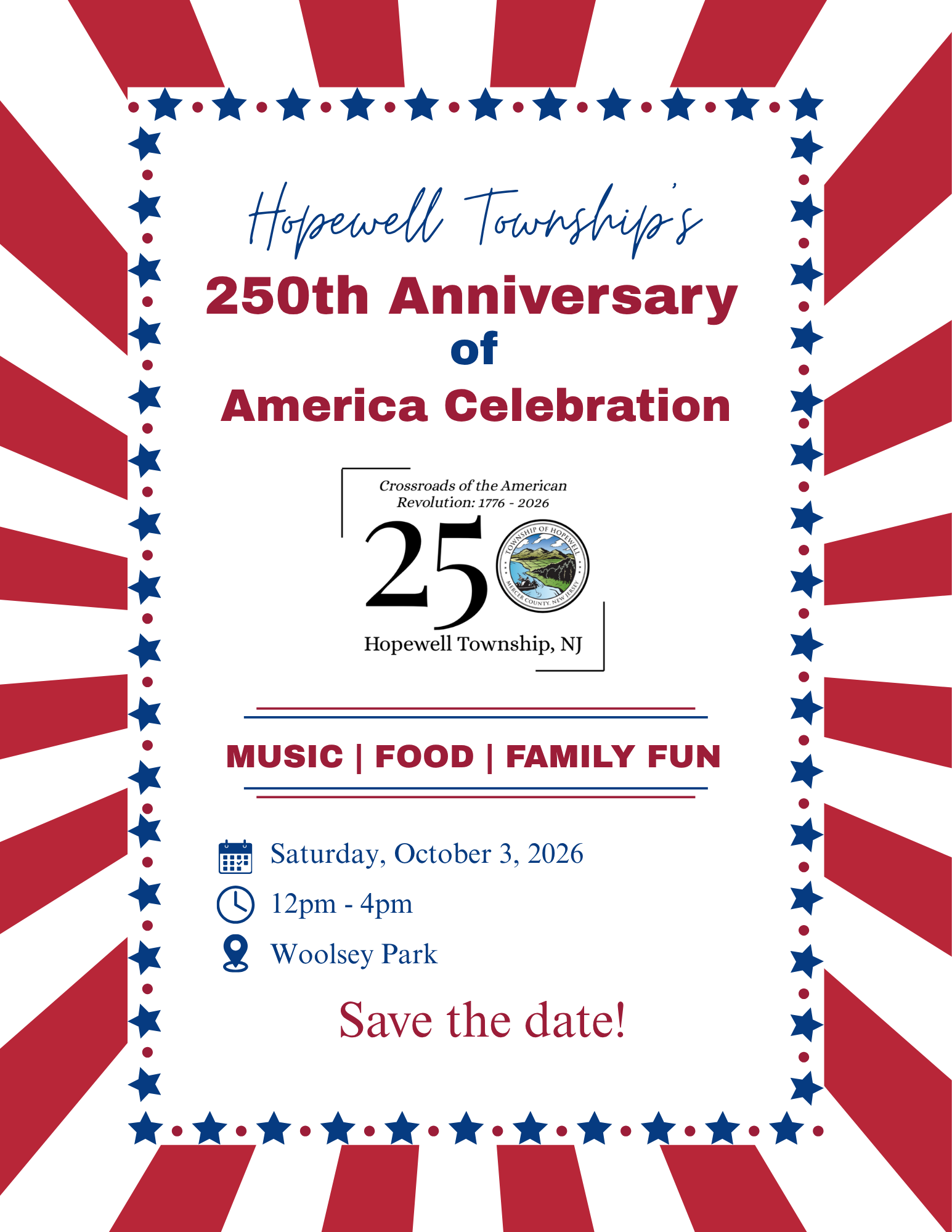 Hopewell Township's 250th Anniversary of America Celebration